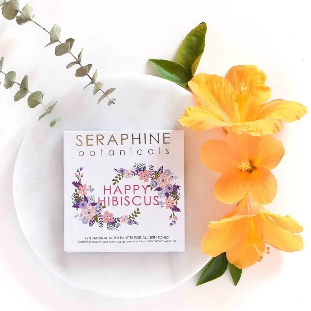 Seraphine Botanicals Happy Hibiscus Blush Palette